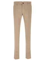 Pantalon décontracté Incotex en coton beige