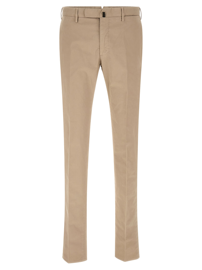 Incotex Beige Cotton Casual Pants