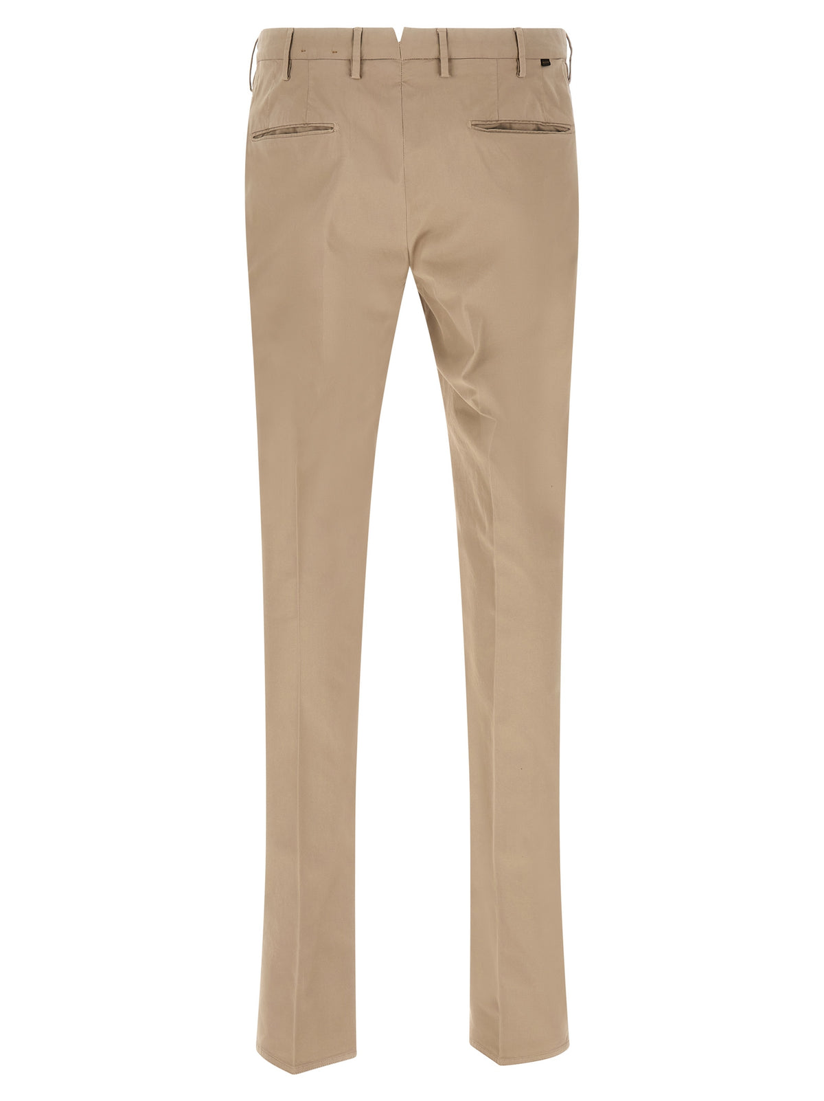 Pantalon décontracté Incotex en coton beige