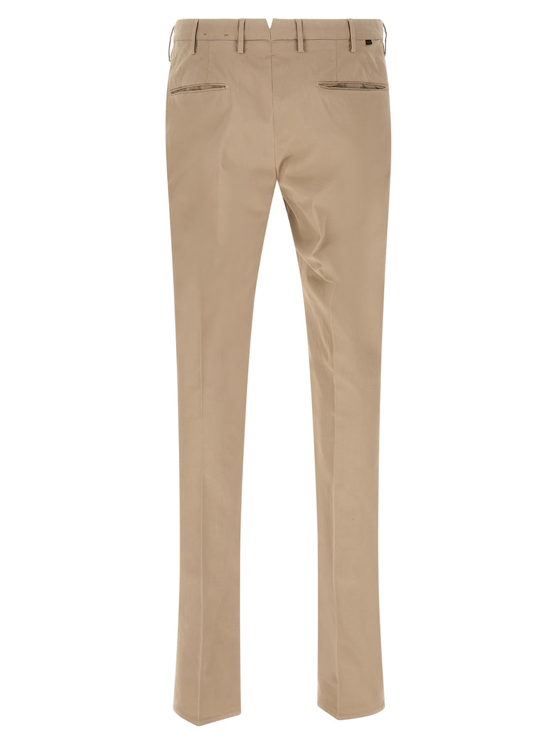 Incotex Beige Cotton Casual Pants