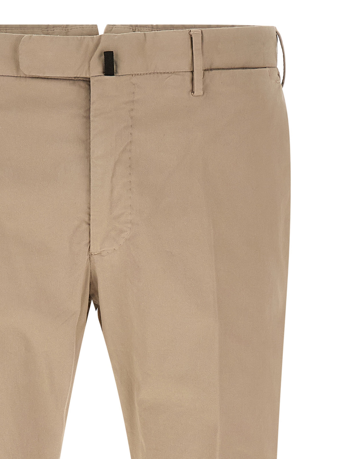Pantalon décontracté Incotex en coton beige