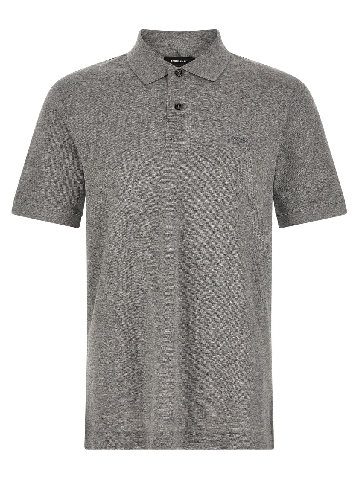 Hugo Boss Pallas Gray Cotton Polo Shirt for Men
