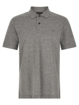 Hugo Boss Pallas Gray Cotton Polo Shirt for Men