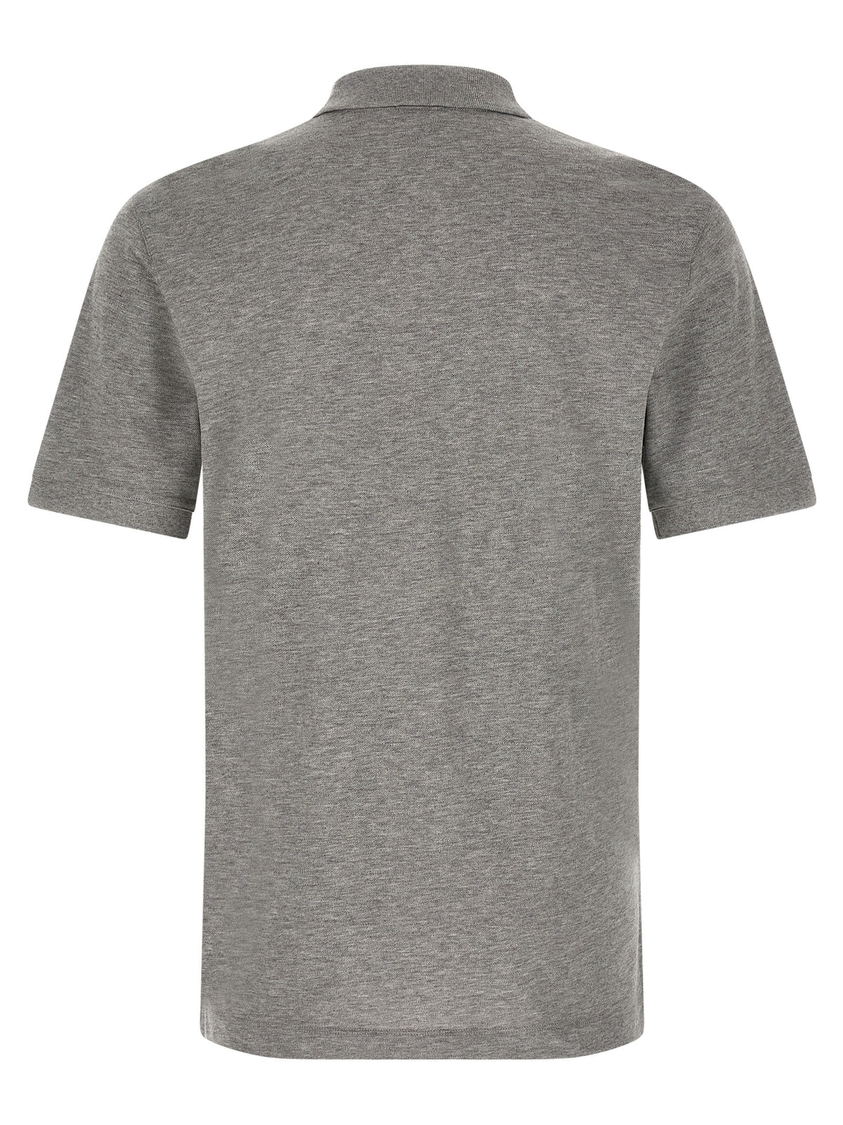 Hugo Boss Pallas Gray Cotton Polo Shirt for Men