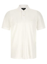 Hugo Boss Pallas White Cotton Polo Shirt for Men