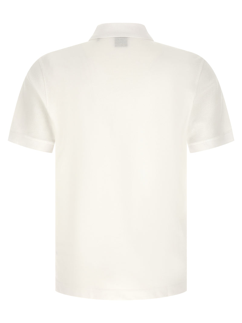 Hugo Boss Pallas White Cotton Polo Shirt for Men