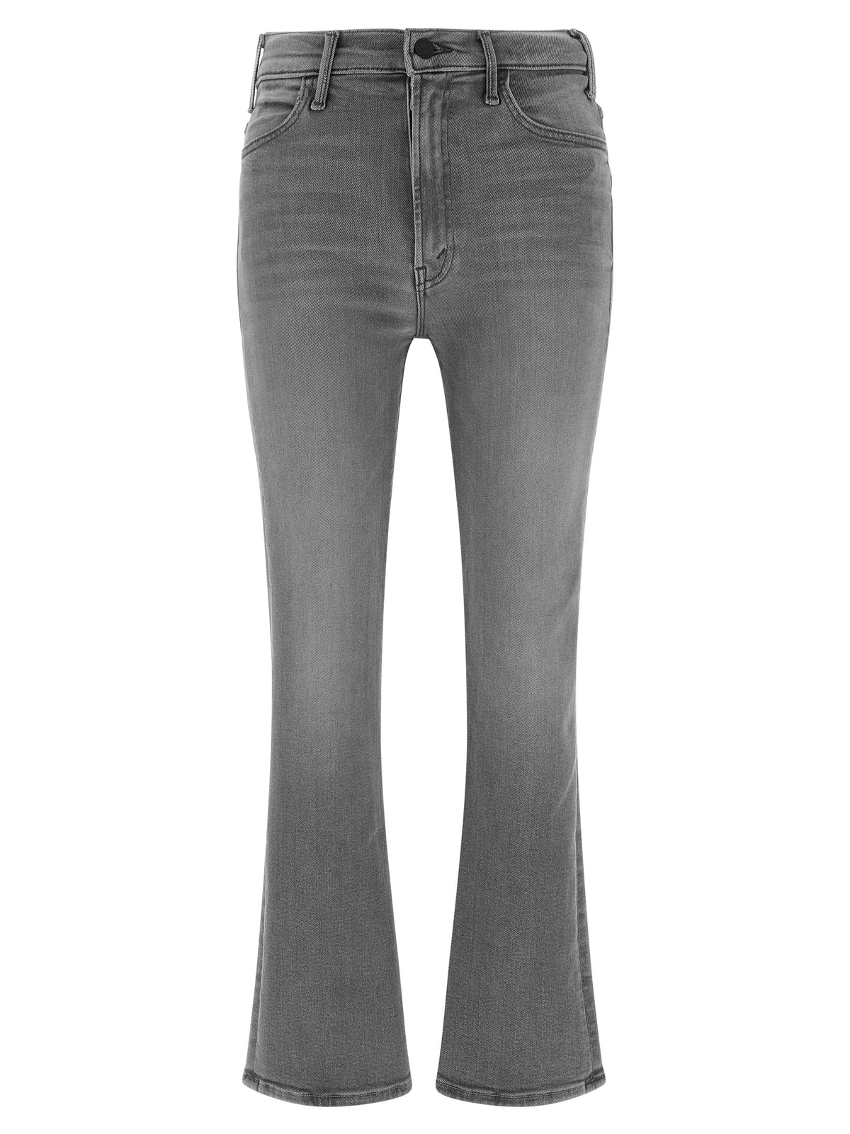 Jean skinny en coton gris Mother Denim