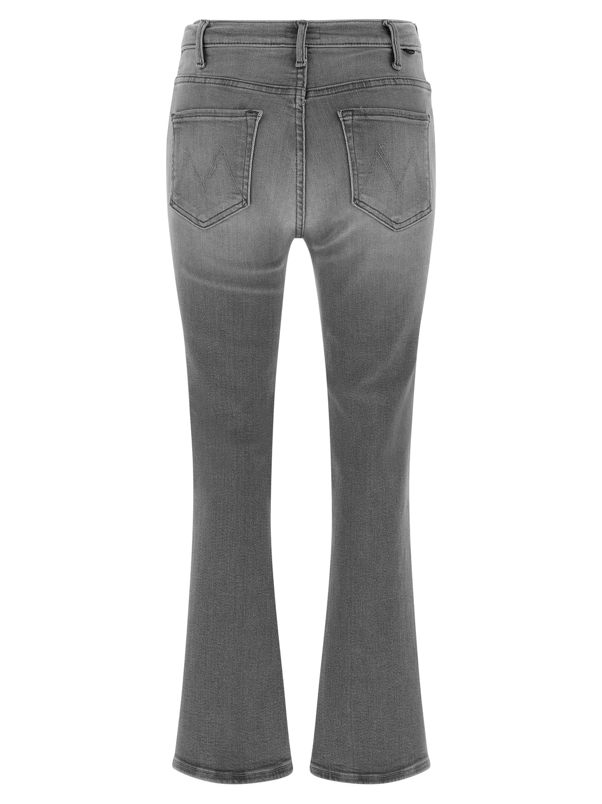 Jean skinny en coton gris Mother Denim