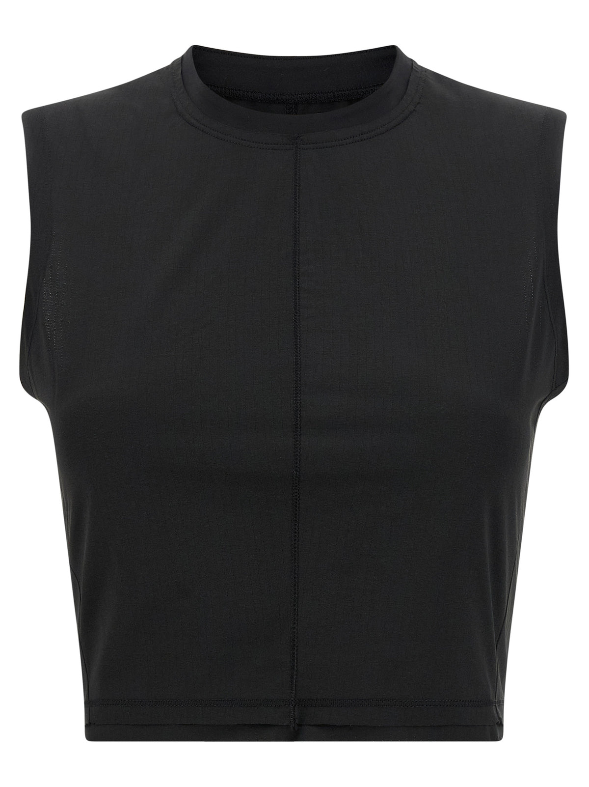 Y-3 Black Polyester Sport Bra - W Run Collection