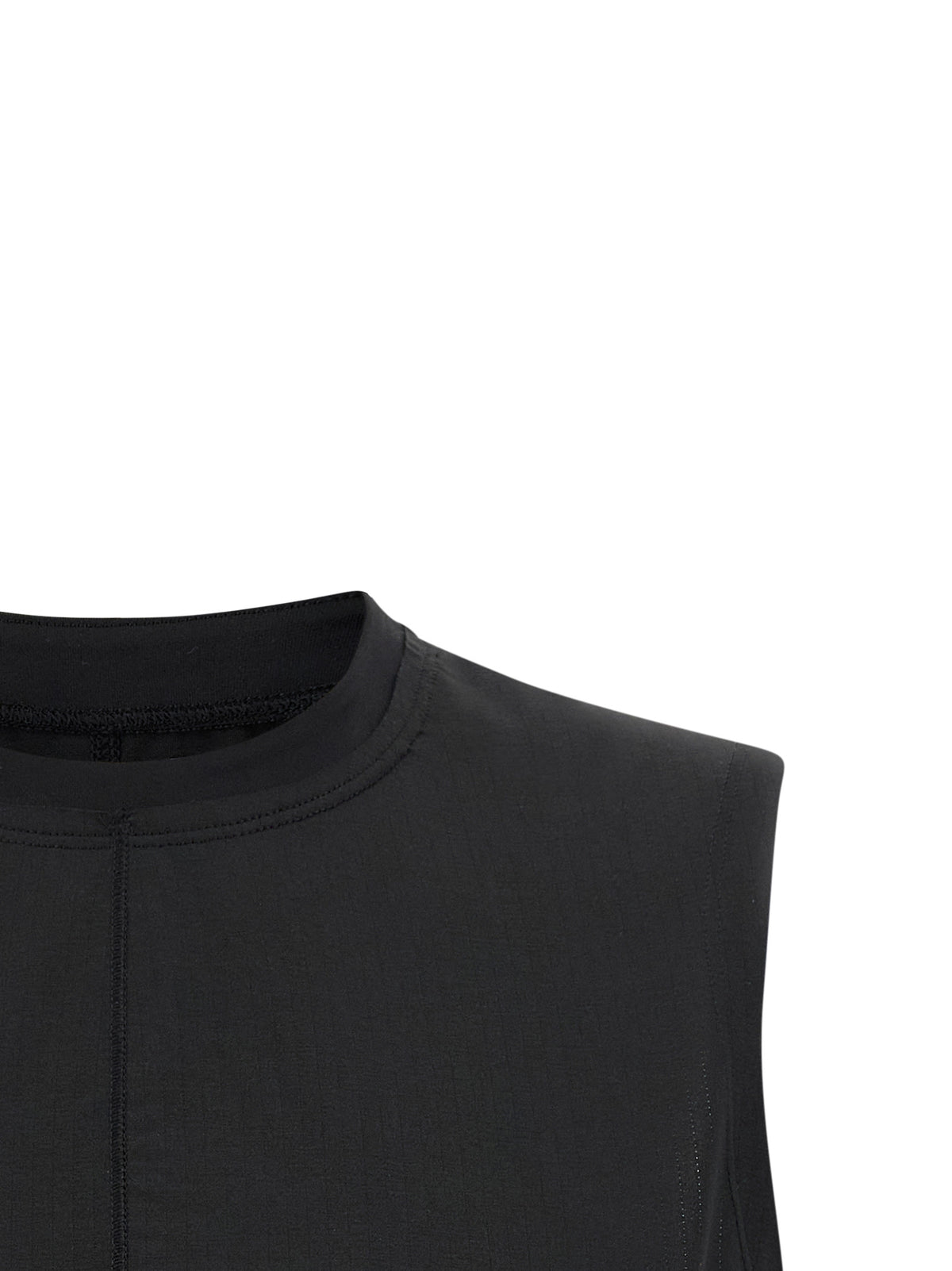 Y-3 Black Polyester Sport Bra - W Run Collection