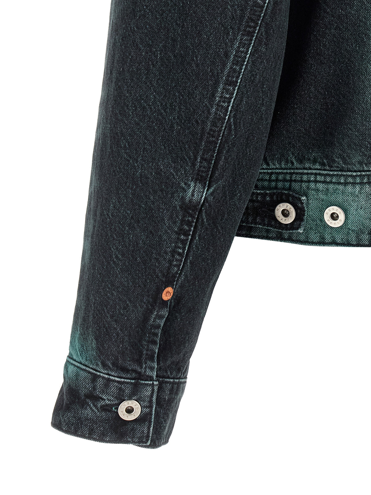 Kenzo Gray Cotton Denim Jacket