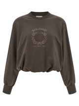 Sweat-shirt Brunello Cucinelli en coton marron