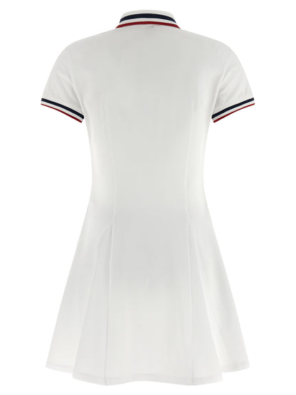 Robe courte en coton blanc Brunello Cucinelli
