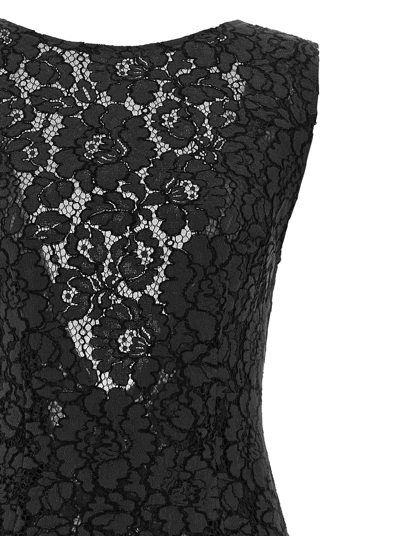 Robe midi PINKO en coton noir