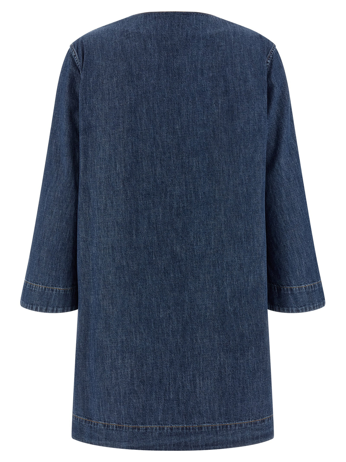 Robe courte en coton bleu Valentino Garavani