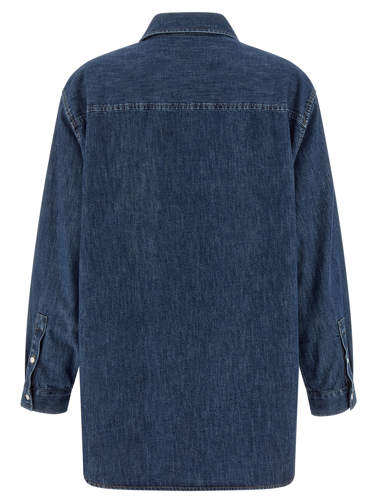 Valentino Garavani Blue Cotton Blouse for Women