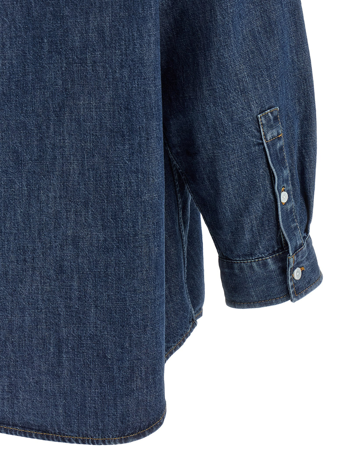 Valentino Garavani Blue Cotton Blouse for Women
