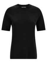 Entire Studios Black Cotton T-Shirt for Women