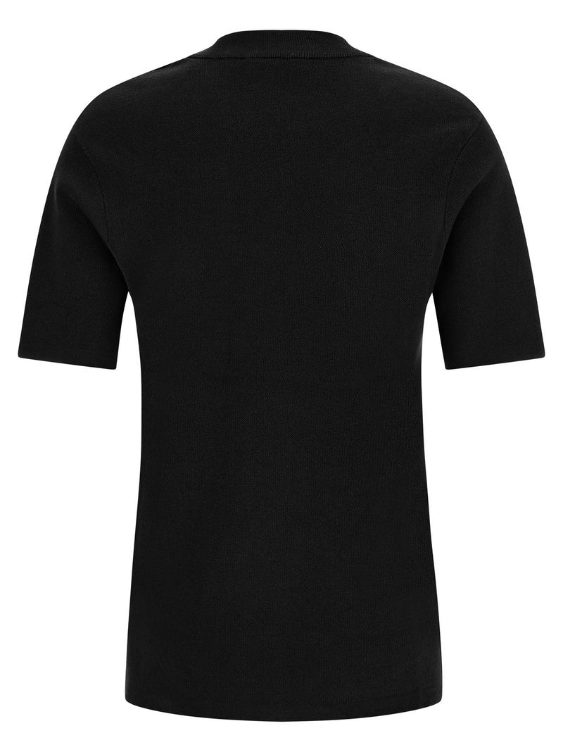 Entire Studios Black Cotton T-Shirt - Classic & Chic Essential