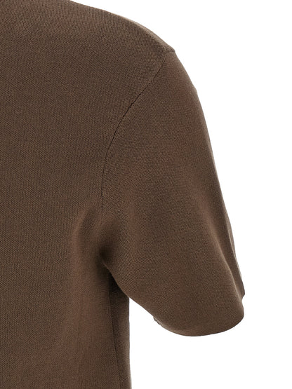 Entire Studios Brown Cotton T-Shirt