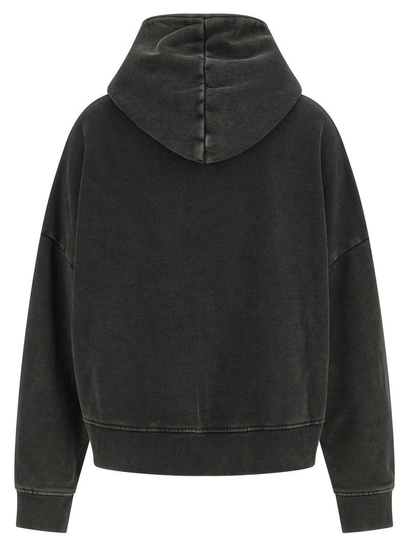 Entire Studios Gray Cotton Hoodie
