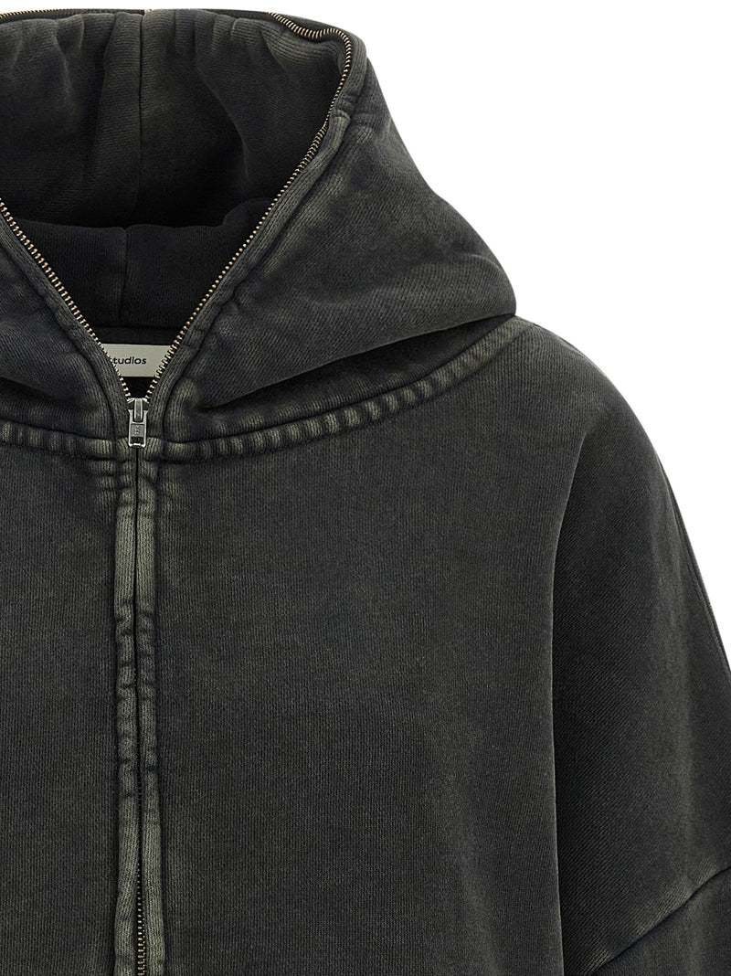 Entire Studios Gray Cotton Hoodie