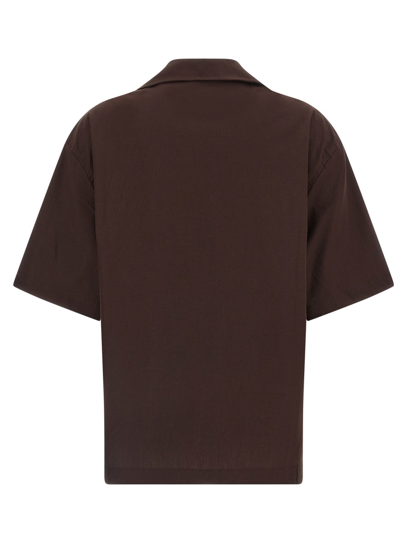 Chemisier en coton marron Entire Studios