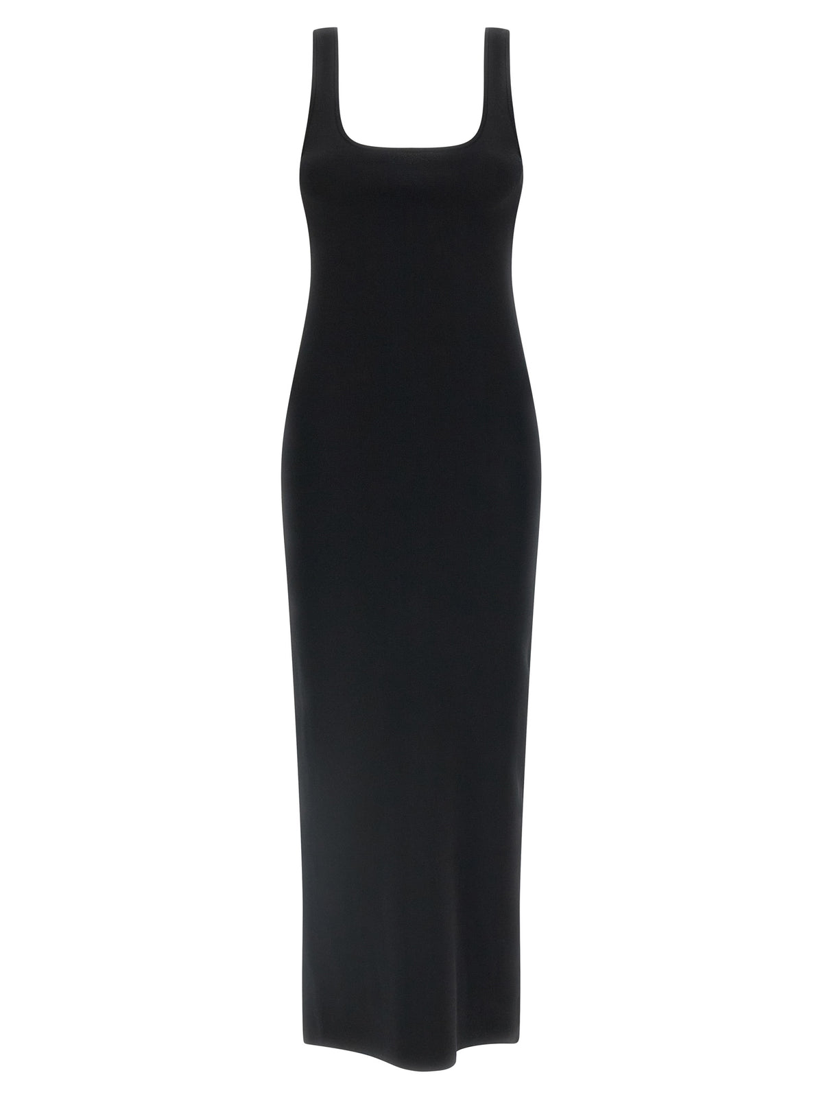 Robe midi noire en viscose Entire Studios