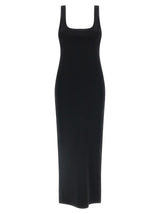 Robe midi noire en viscose Entire Studios