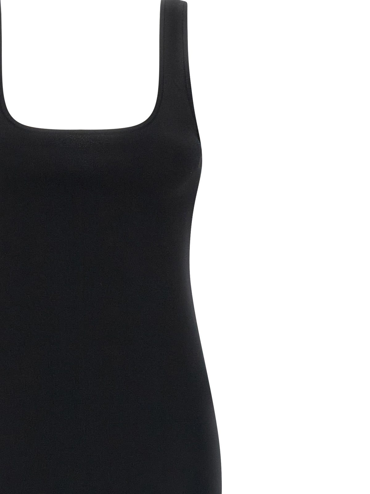 Robe midi noire en viscose Entire Studios