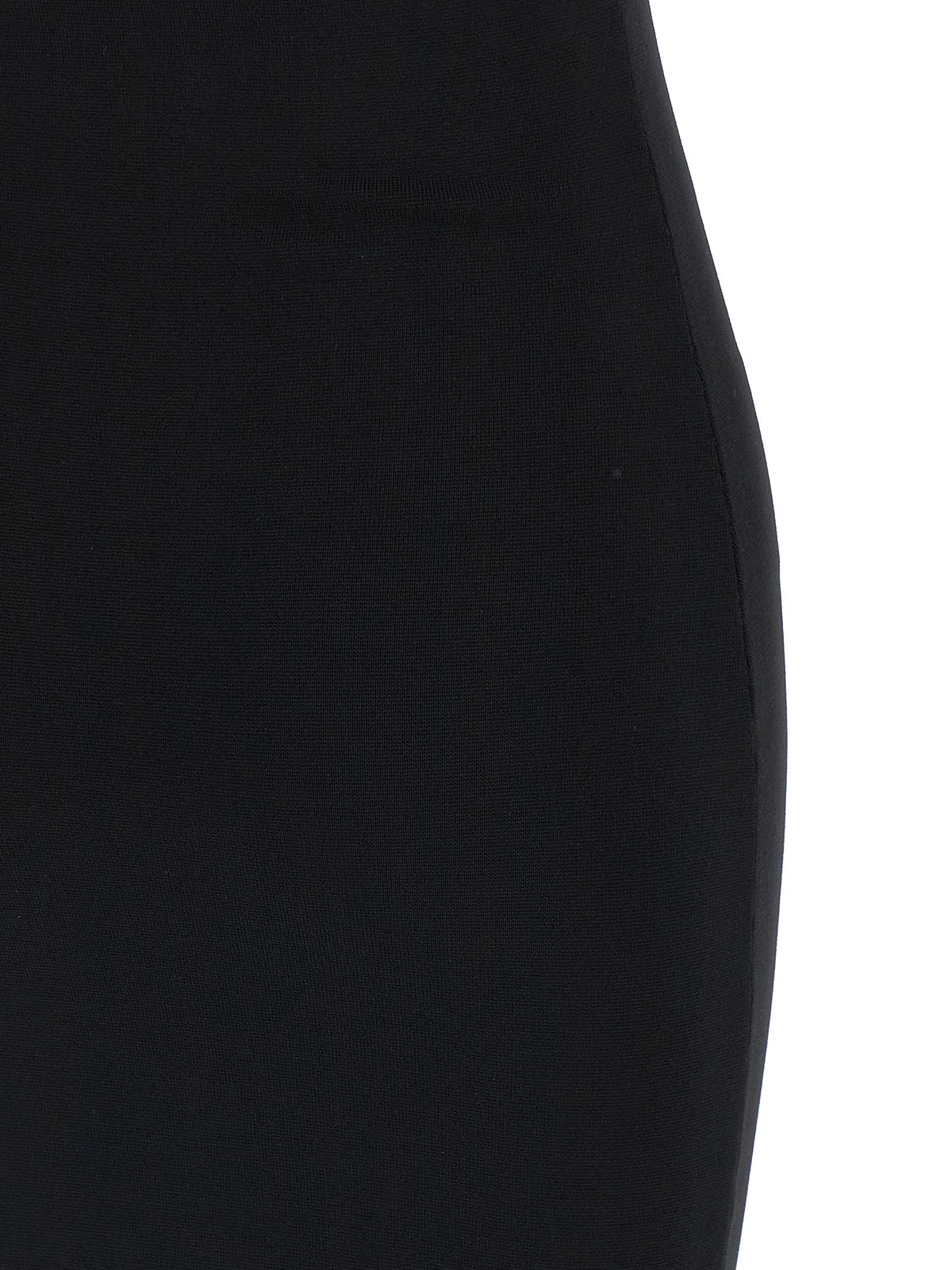 Robe midi noire en viscose Entire Studios
