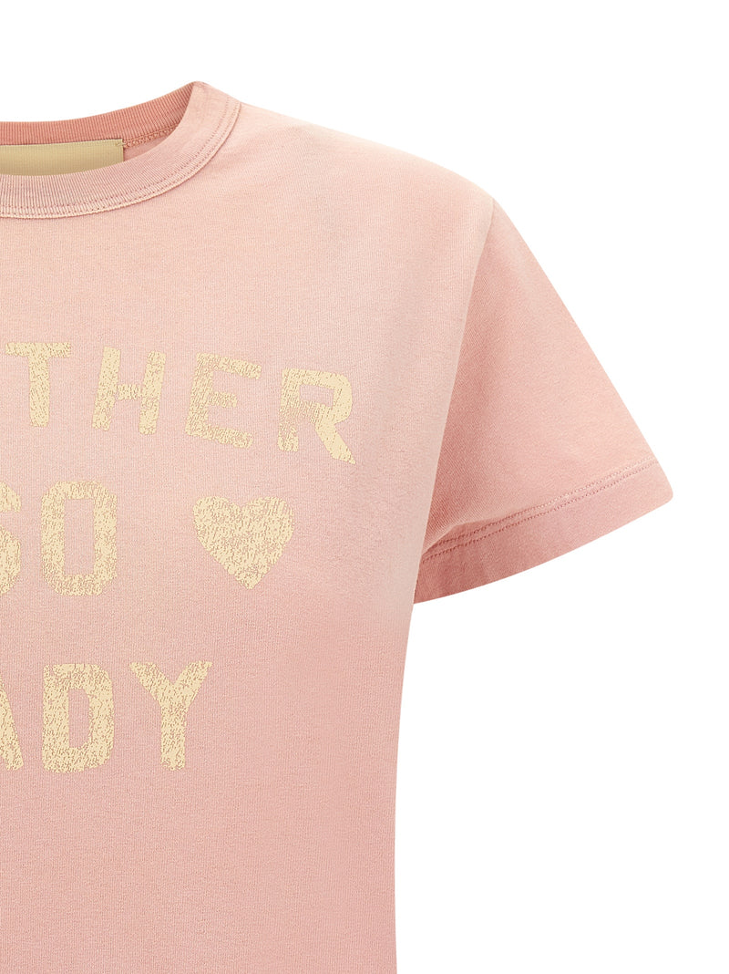 Valentino Garavani Multicolor Cotton T-Shirt with Panther Print