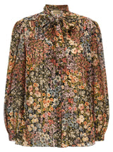 Chemisier en soie multicolore Valentino Garavani