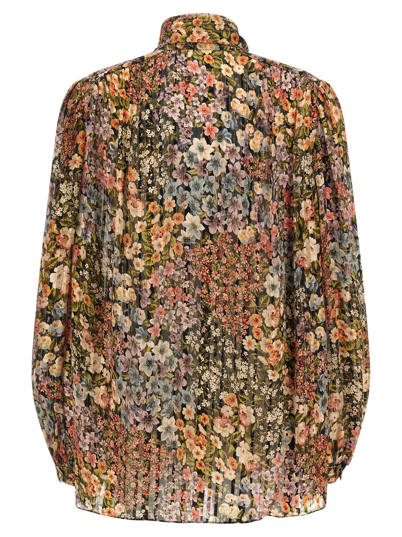 Chemisier en soie multicolore Valentino Garavani