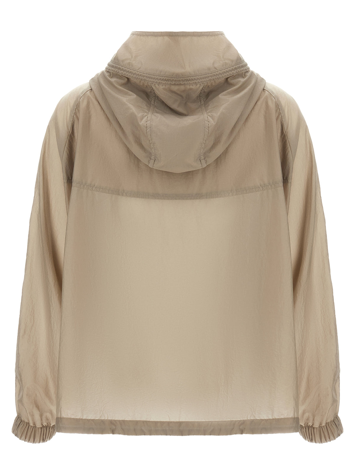 MooRER Lumina Beige Polyester Shell Jacket