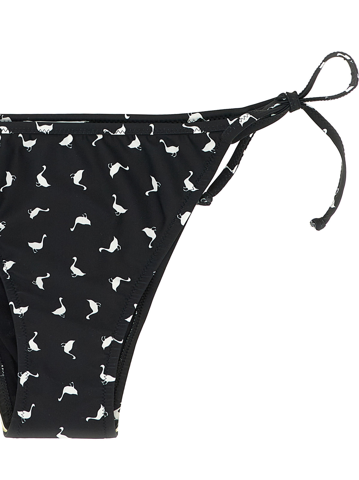 Moschino Bicolor Polyester Bikini - Chic Triangle Design