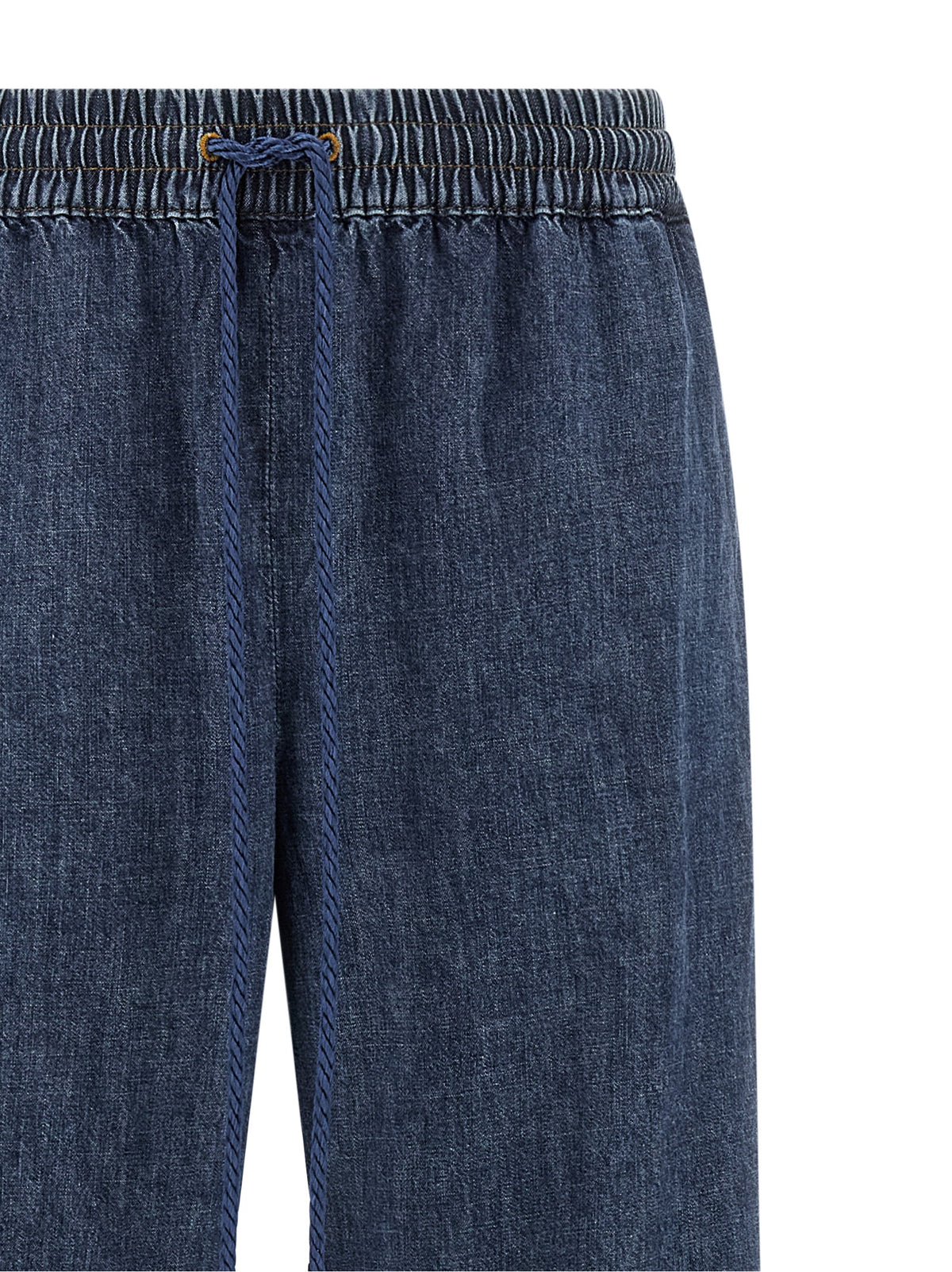 Valentino Garavani Blue Cotton Flared Jeans for Women