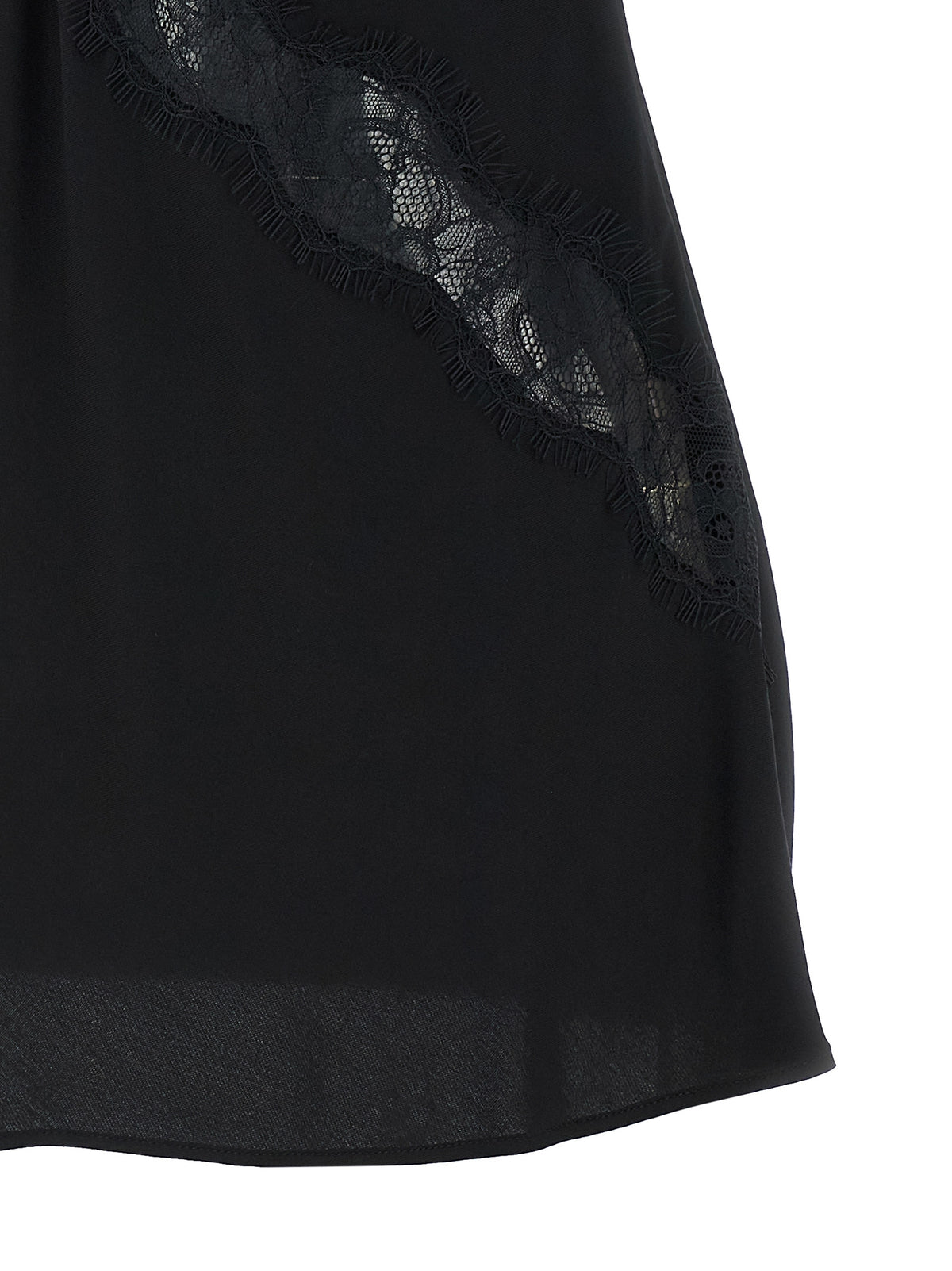 T-shirt sans manches en viscose noire PINKO