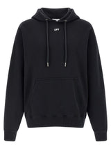 Sweat-shirt Off-White en coton noir