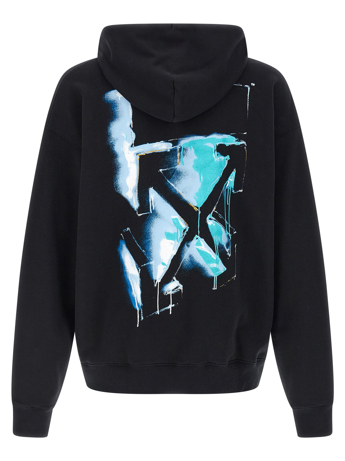 Sweat-shirt Off-White en coton noir