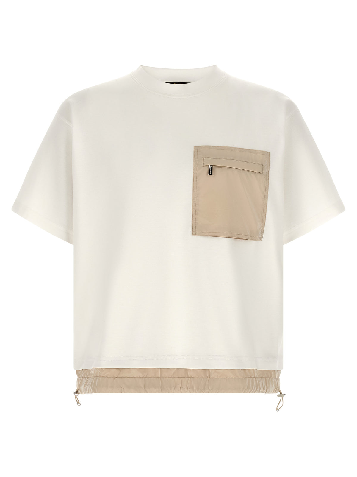 MooRER Samoa T-shirt Beige Cotton Sportswear for Women