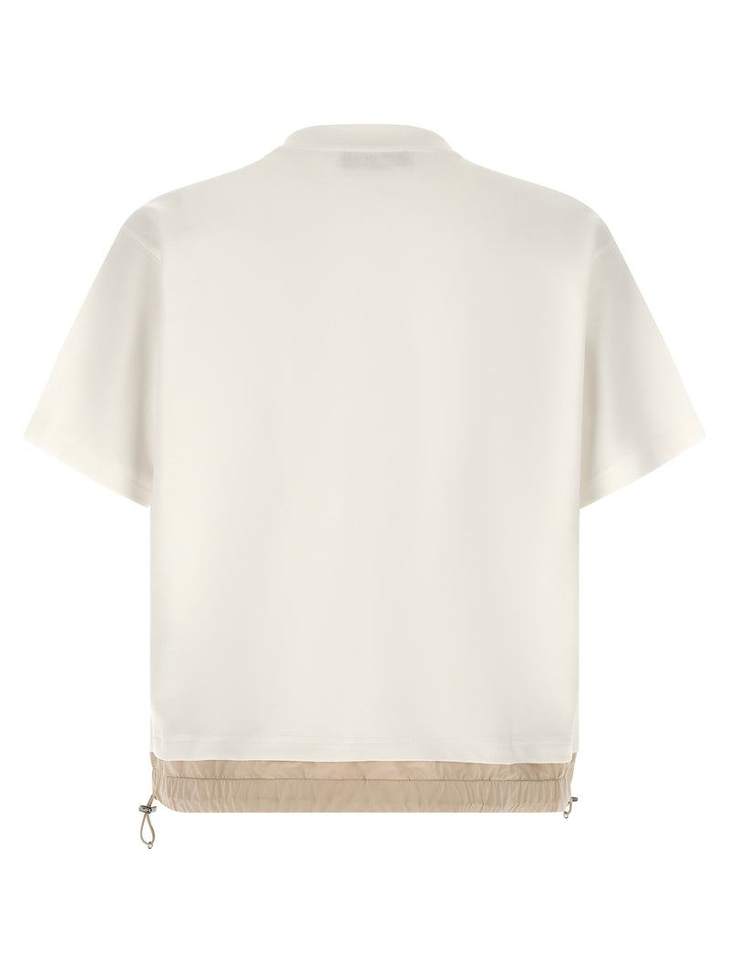 MooRER Samoa Beige Cotton Sportswear T-Shirt