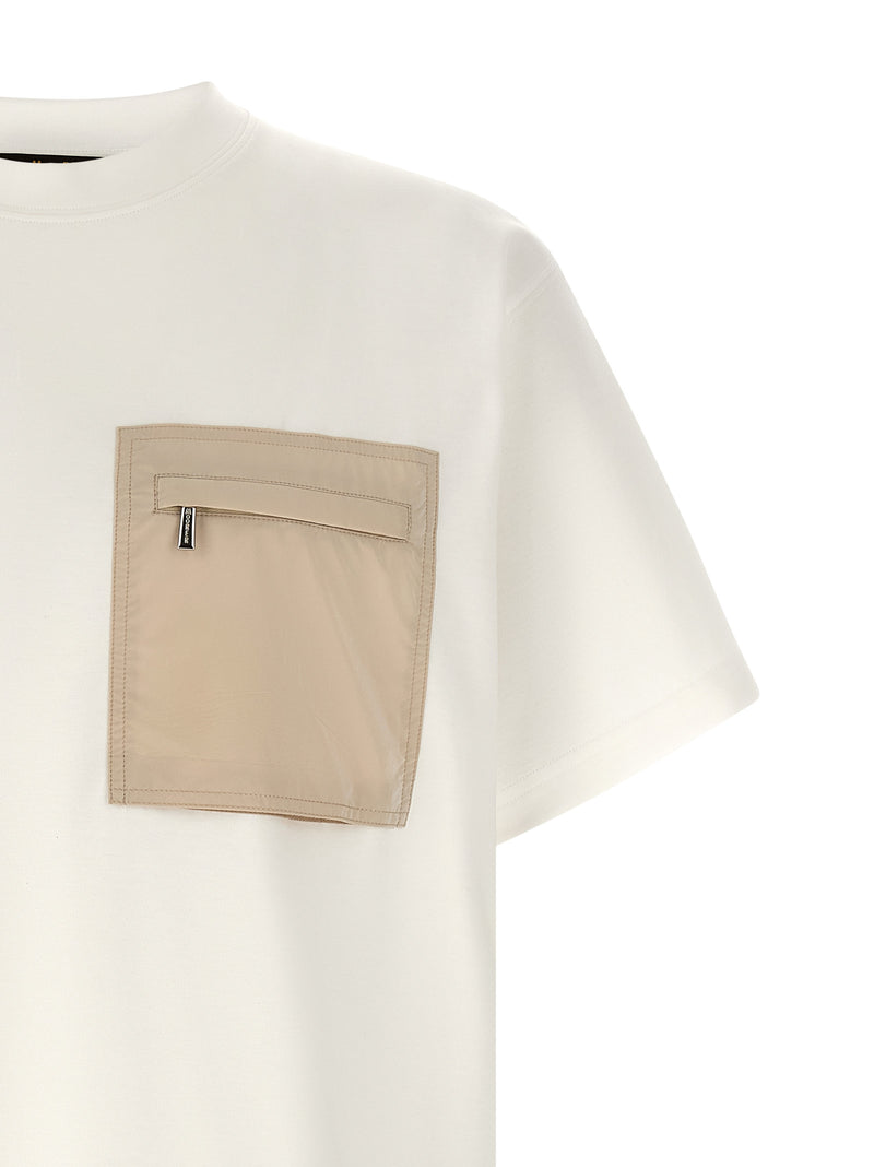 MooRER Samoa Beige Cotton Sportswear T-Shirt