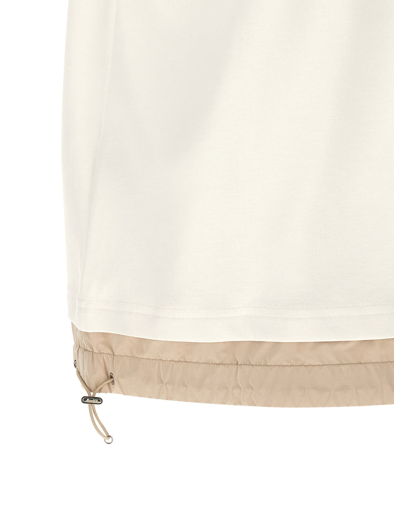 MooRER Samoa Beige Cotton Sportswear T-Shirt