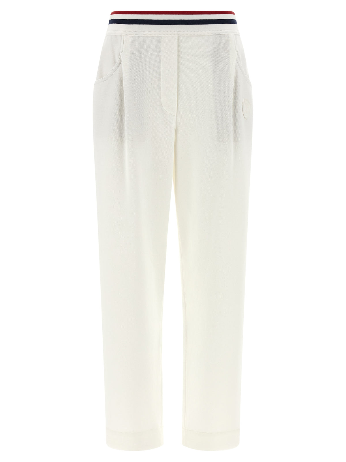 Brunello Cucinelli White Cotton Joggers - Chic Sportswear