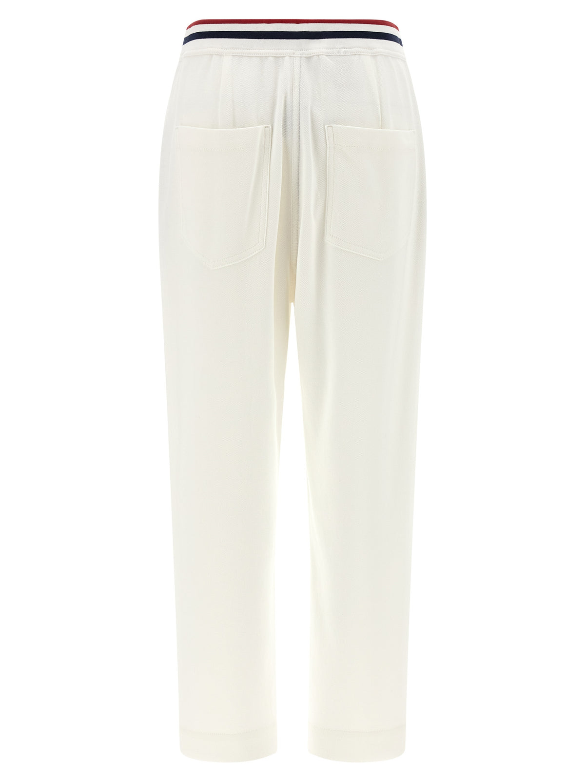 Brunello Cucinelli White Cotton Joggers - Chic Sportswear