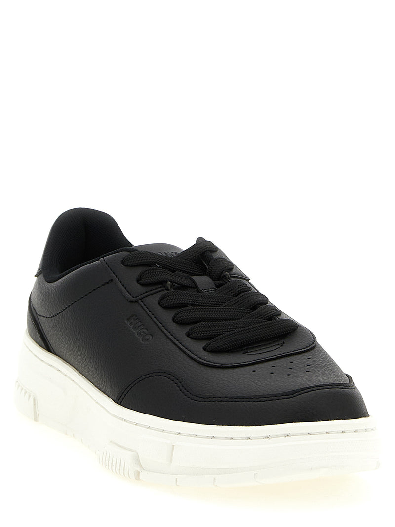 Baskets basses Hugo Boss en polyester noir