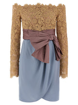 Valentino Garavani Multicolor Cotton Short Dress