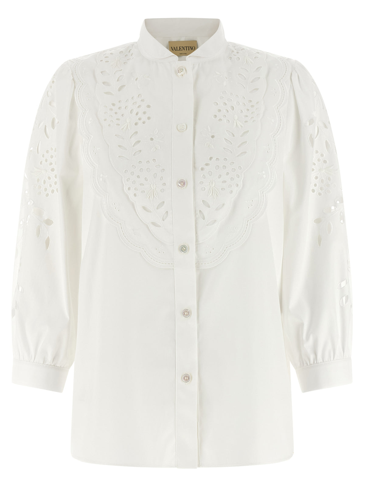 Valentino Garavani White Cotton Blouse