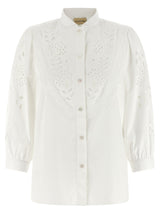 Valentino Garavani White Cotton Blouse
